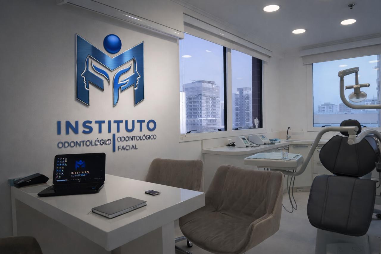 Consultório do Instituto Funcional Odontológico Facial em Moema